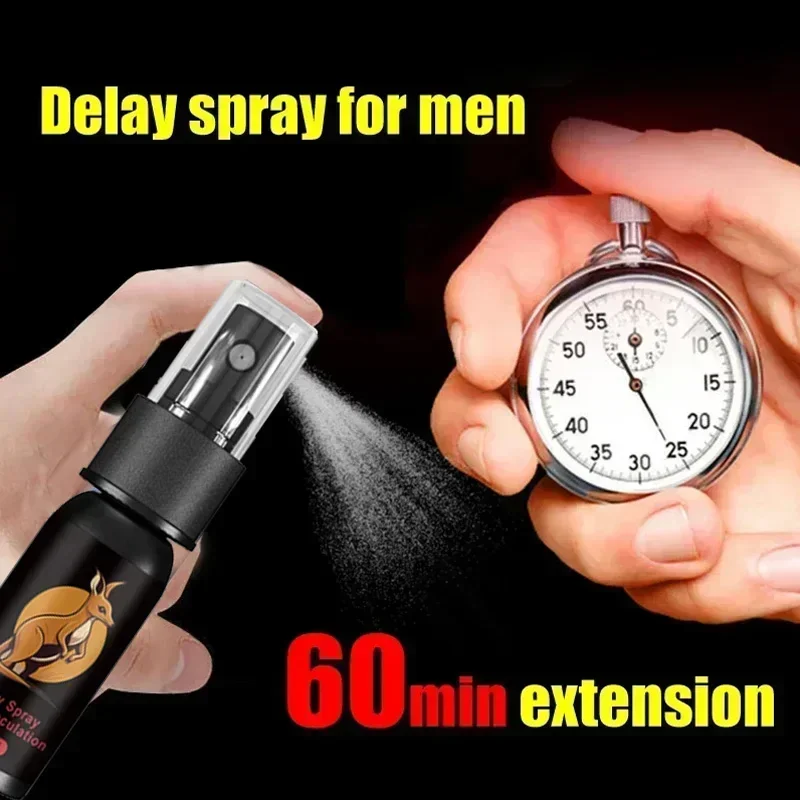 XXXL Men's Enlargement Massage Oil Male Delayed Spray 60 Minutes Long 12ml