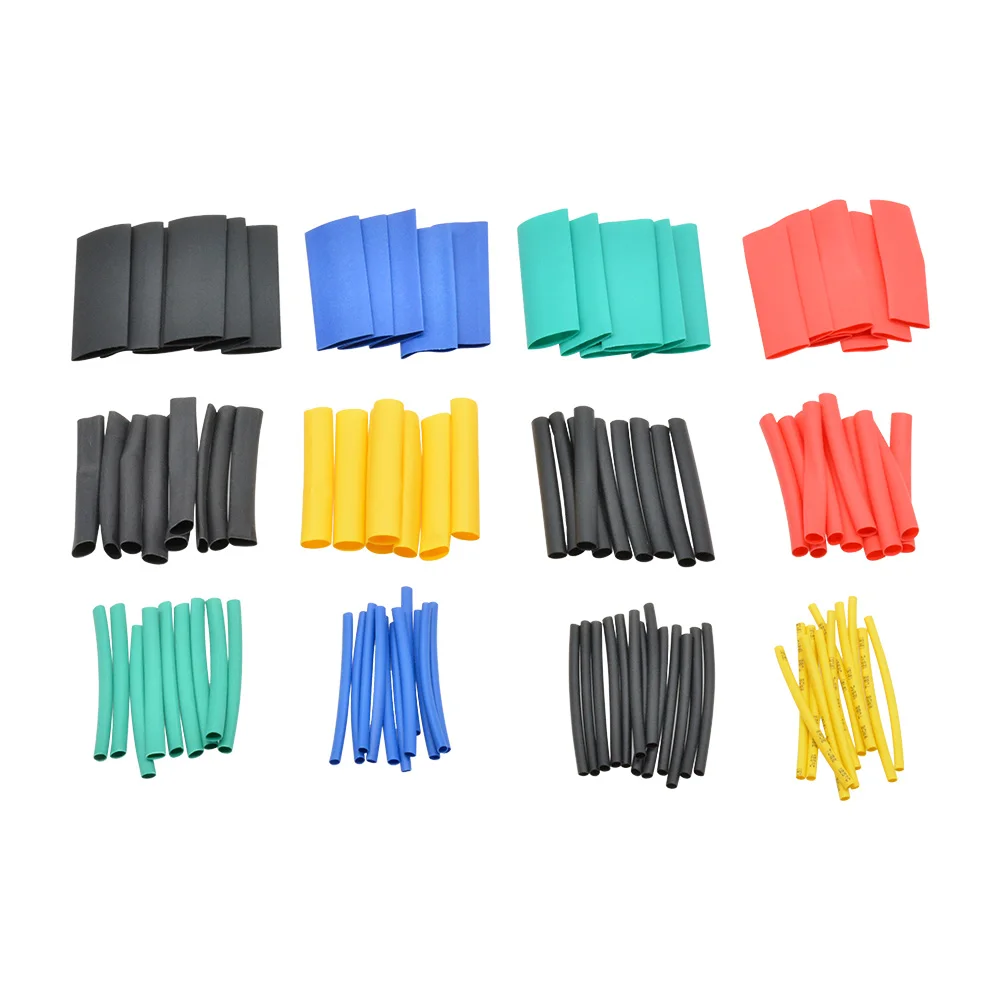 328 530 400 560 750 قطعة أنبوب أنبوب الانكماش الحراري متعدد الألوان سلك التفاف Thermoresistant أنبوب كم عدة #3