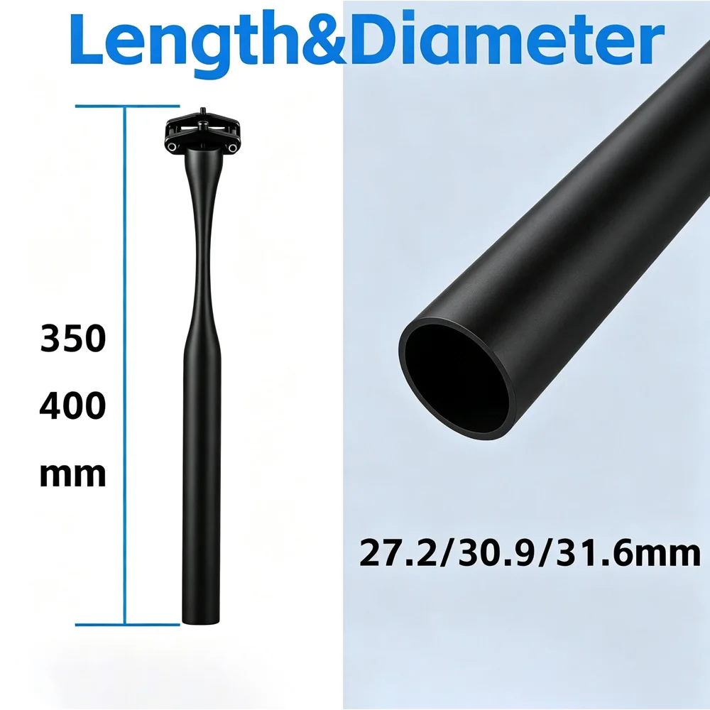 ELITA ONE Carbonfaser-Sattelstütze Ultraleicht 125g Aero-Design Reduziert Windwiderstand Rennrad-Sattelstütze Fahrradteile – Detail 8
