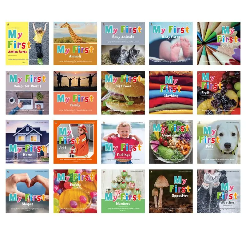 My First A scene-based English vocabulary book that children will love and want to keep using.