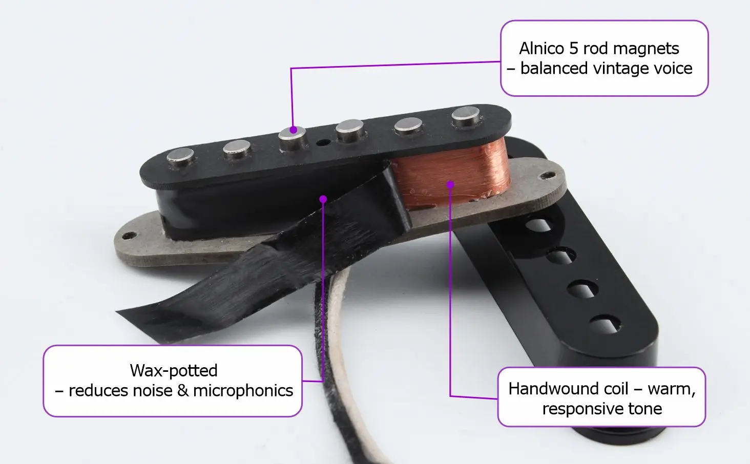 فلور الغيتار التقاطات مجموعة SSH النيكو 5 متداخلة لفائف واحدة + هامبوكر لاقط 4 أسلاك 52/52/52 مللي متر HSS أجزاء الغيتار الكهربائي #3