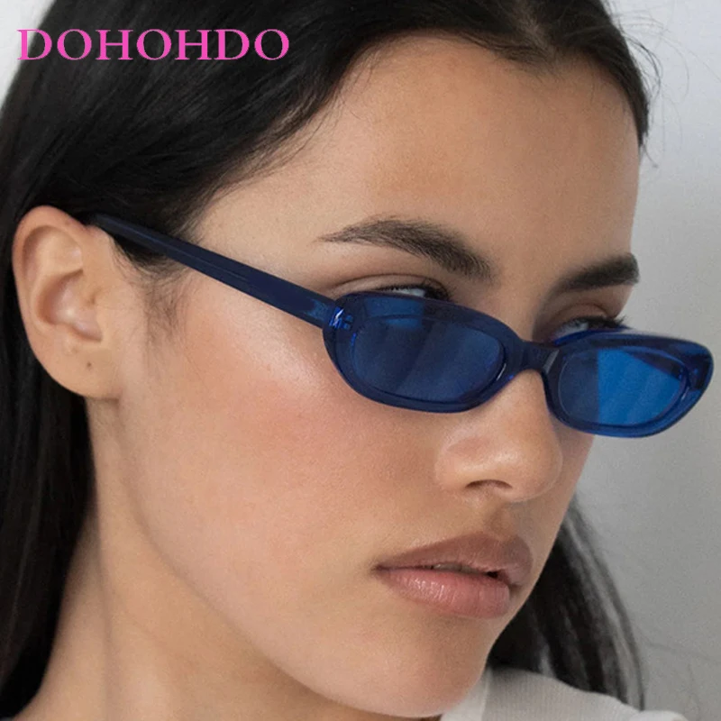 

Trendy Small Oval Women's Sunglasses New Brand Designer Men Sunglass Summer Traveling Driving Shade Eyewear Female UV400 Lentes