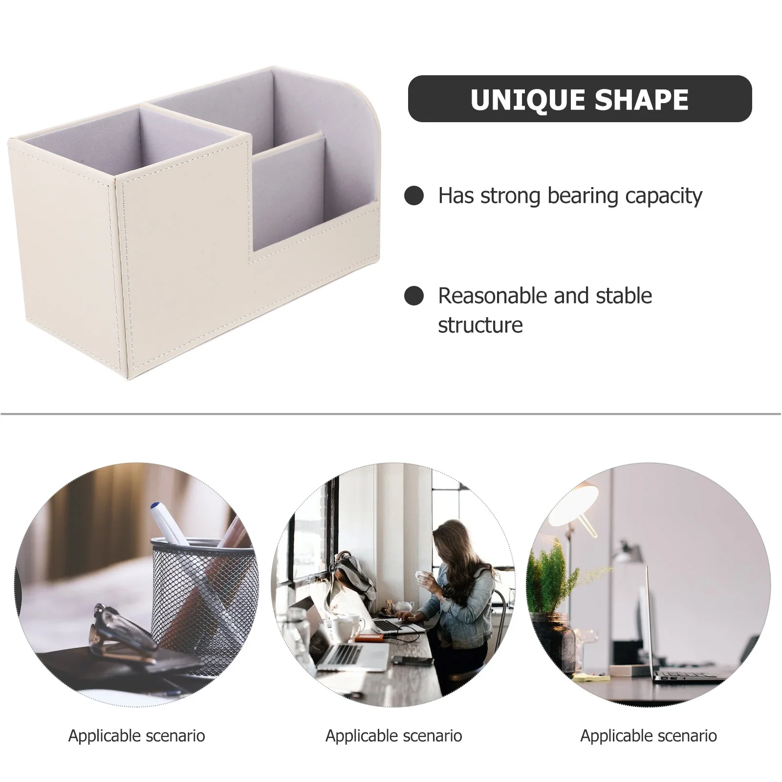 

Household Desktop Organizer Fine Workmanship Multi-Function Stationery Storage Rack for Office Student Desk Accessories