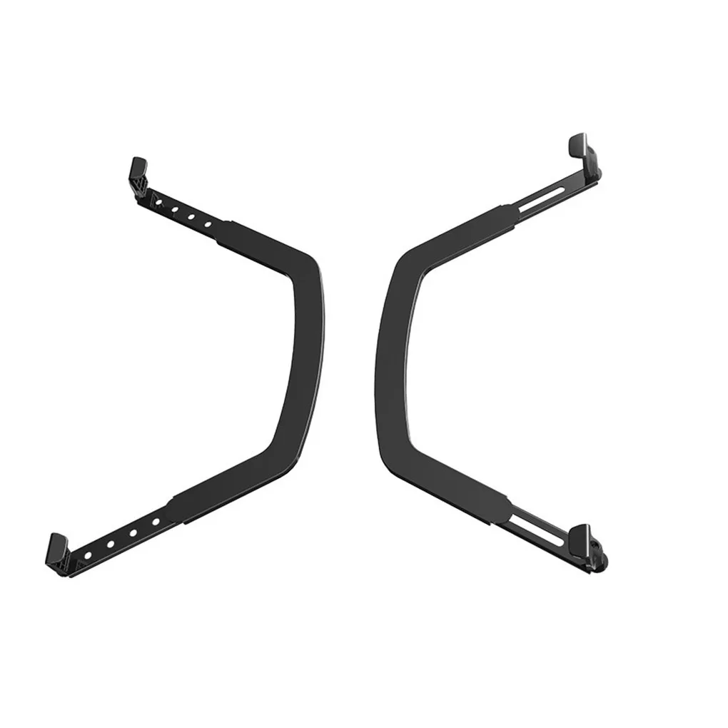 1 Pair Computer Screen Bracket Nonslip Heavy Duty Adjustable Monitor Rack