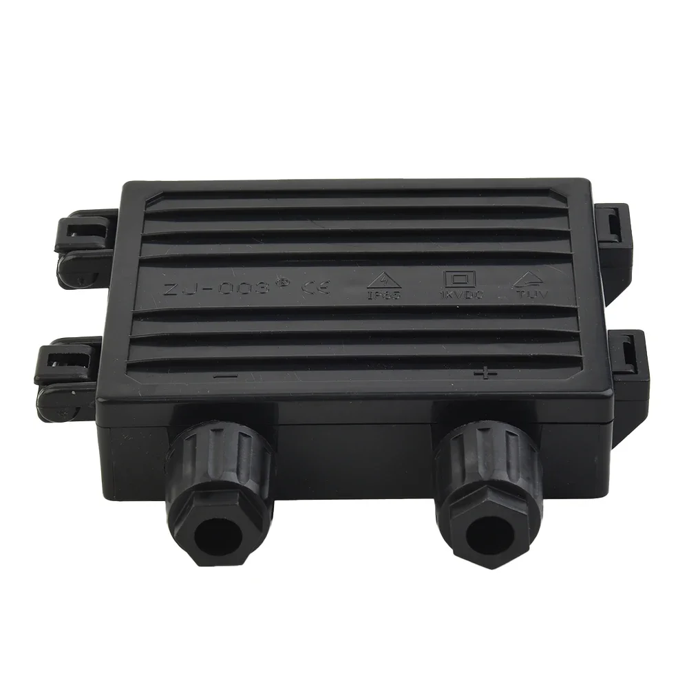 Cable Connector Kit PPO 50W-120W Electrical Testing TOOL Junction Box PV Module Box 50W-120W 6A For Junction Box PV Panel Black