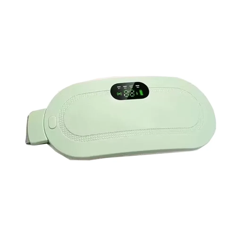 

3-уровневая умная менструальная грелка с температурой, светодиодный дисплей, 4-скоростной массажный электрический теплый поясной ремень, удобный быстрый нагрев