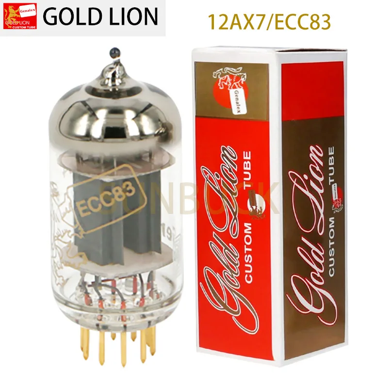 GOLD LION Genalex ECC83 12AX7 ECC82 12AU7 ECC81 12AT7 Electronic Tubes  Precision Matching Valve 12AX7 12AU7 12AT7 Vacuum Tube