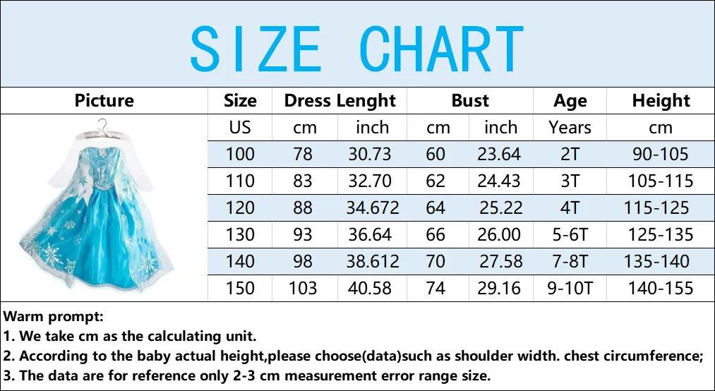 Mädchen Eis-Fantasie-Prinzessin Mesh-Ballkleid Kinder Cosplay-Kleid für Halloween, Karneval, Geburtstag, Themenparty, Rollenspiel – Detail 18