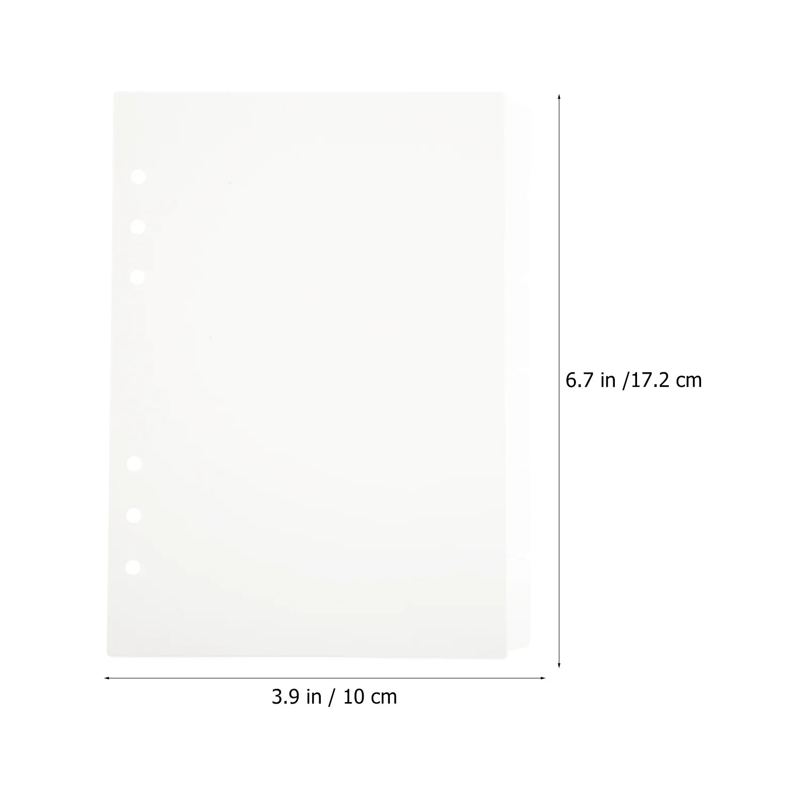 مجموعتان من فواصل علامات التبويب البلاستيكية الشفافة، ملصقات مصنفة لفرز المستندات المفكرة، منظمة حفظ الملفات