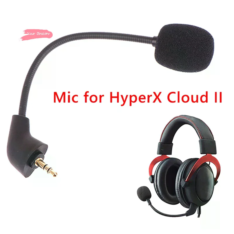 Y-Kingston HyperX Cloud 2 II X Gaming-Headset Ersatz-3,5mm-Mikrofon Spiel-Mikrofon Zubehör