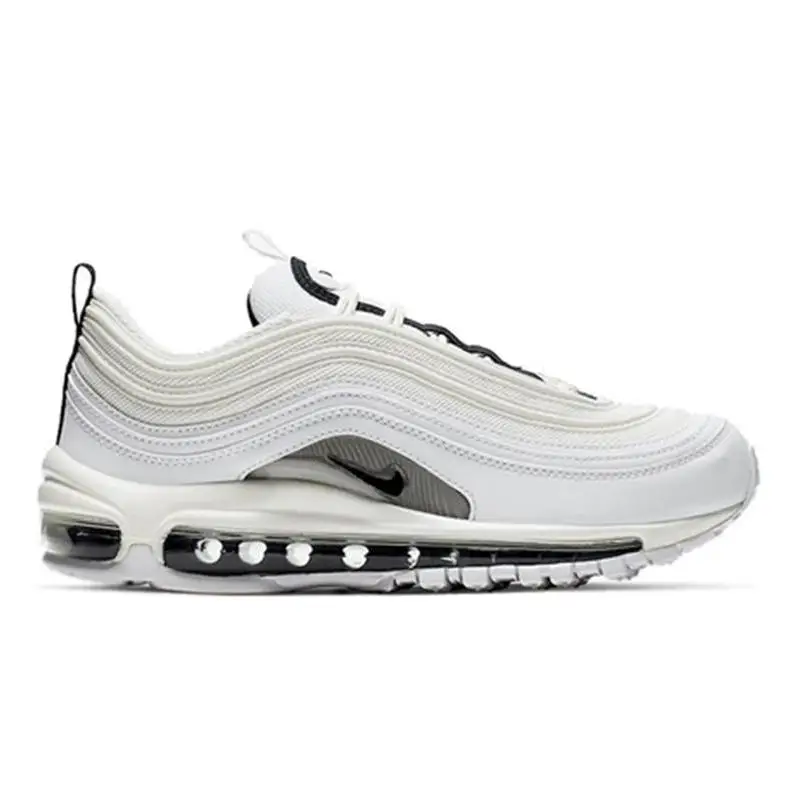 Nike Air Max 97 White Black Silver Women's Sneakers shoes 921733-103 With Original Box