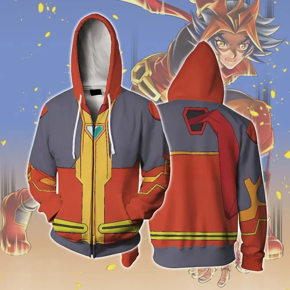 أنيمي سانت سيا ثلاثية الأبعاد طباعة هوديس الرجال النساء الشارع الشهير المتضخم بلوزات تأثيري قلنسوة بسحاب الذكور تأثيري سترة معطف #6