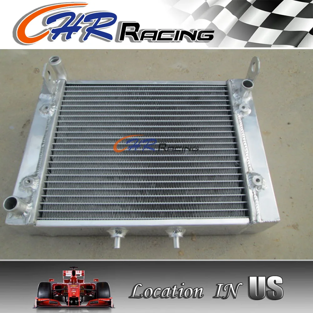 For 2007-2012 Can-Am Renegade 500 800 Aluminum Radiator Cooler Cooling Coolant 2007 2008 2009 2010 2011 2012