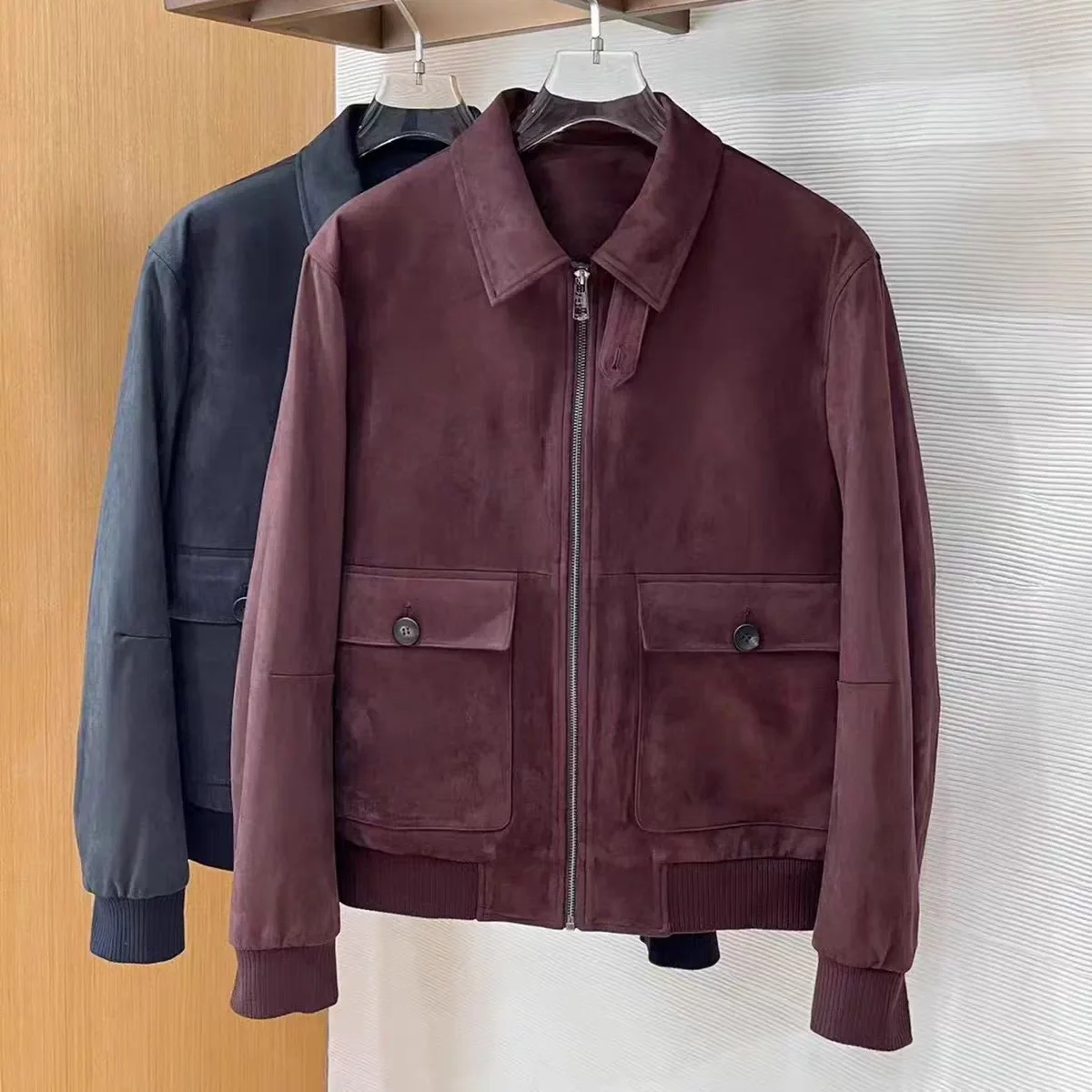 

Мужская модная ветрозащитная деловая повседневная куртка с воротником-стойкой, осенне-зимняя новинка, бренд MHTO