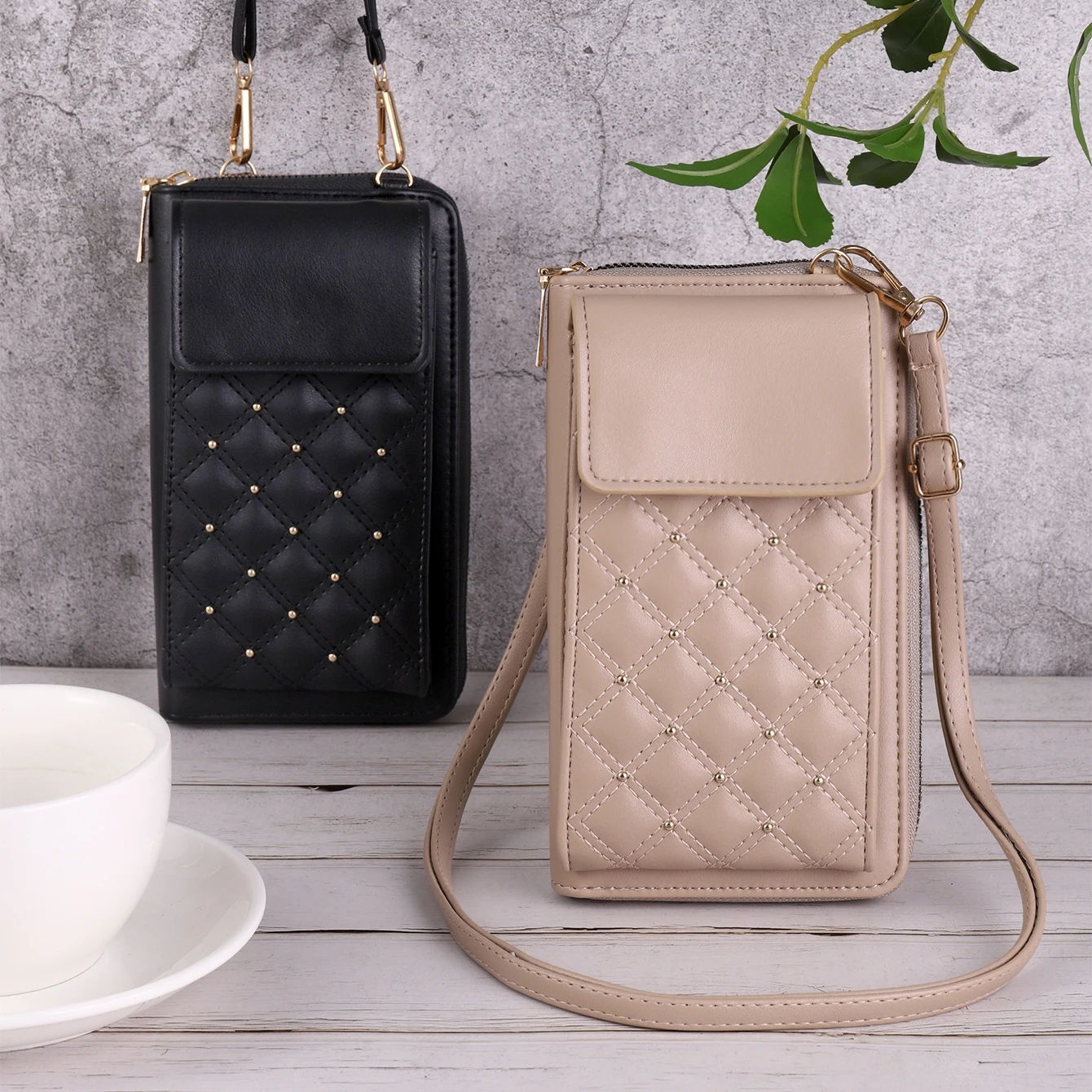 Fashionable And Stylish Shoulder Bag, Multifunctional And Large Capacity Mobile Phone Bag, Simple Crossbody Bag