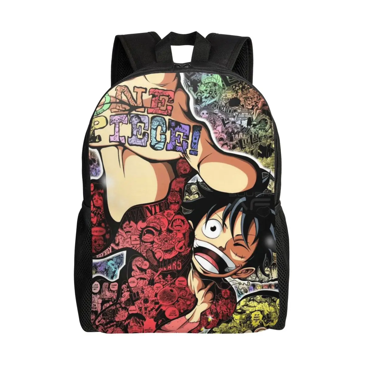 

Custom 3D Printing Anime One P-Pieces Backpacks for Anime College School Travel Bags Women Men Bookbag Fits 15 Inch Laptop