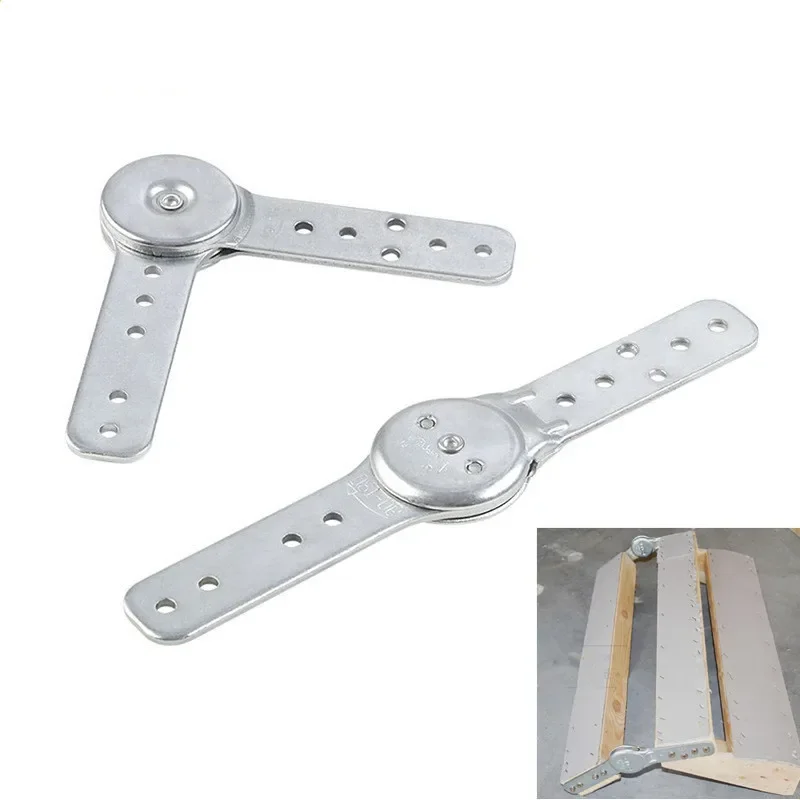 2pcs Folding Sofa bed hinge mechanism 5-Position adjusting joint hinge for Couch Armrest, headrest, backrest Furniture hardware