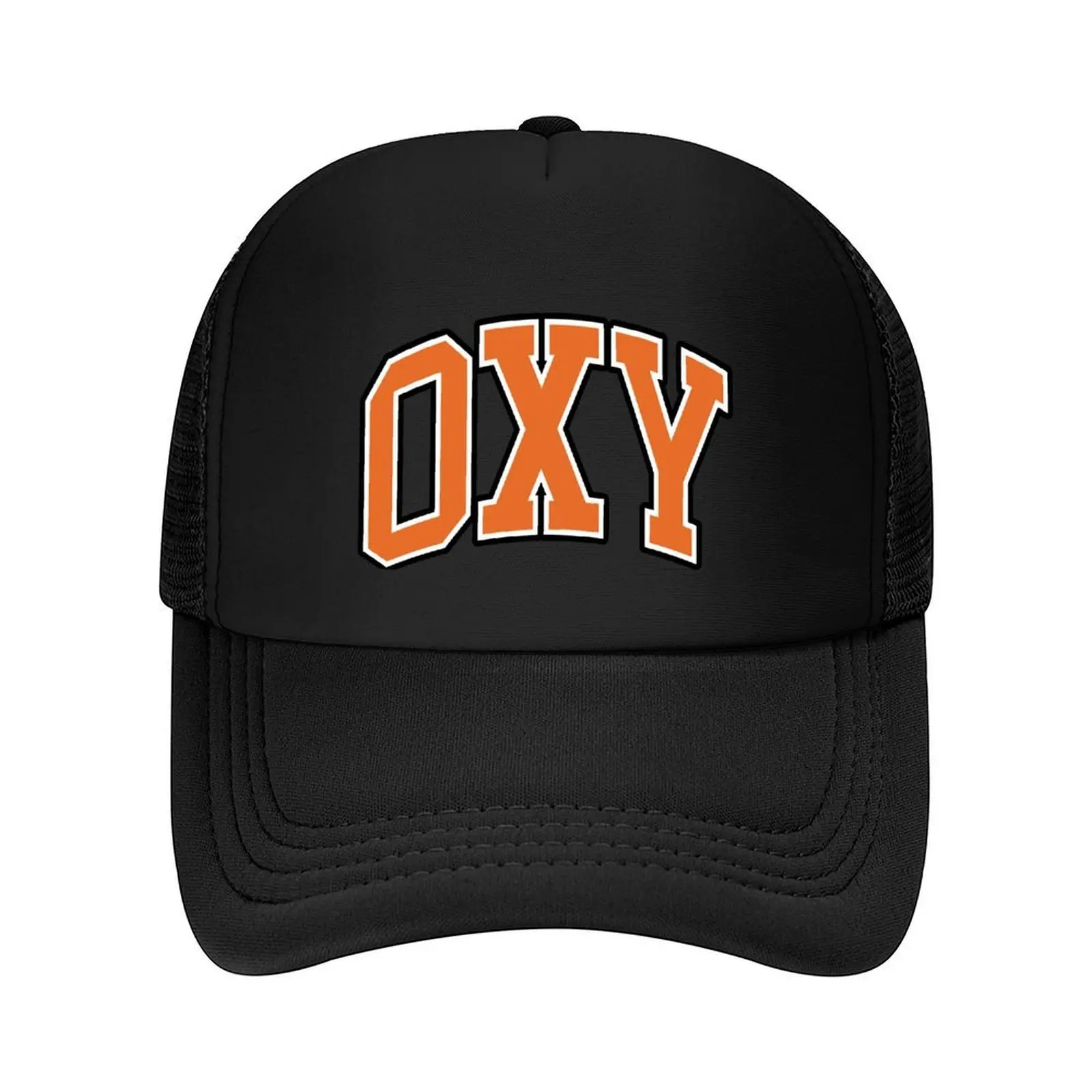 

oxy - college font curved Baseball Cap Mountaineering Ball Cap Bobble Hat Luxury Brand Boy Child Women's