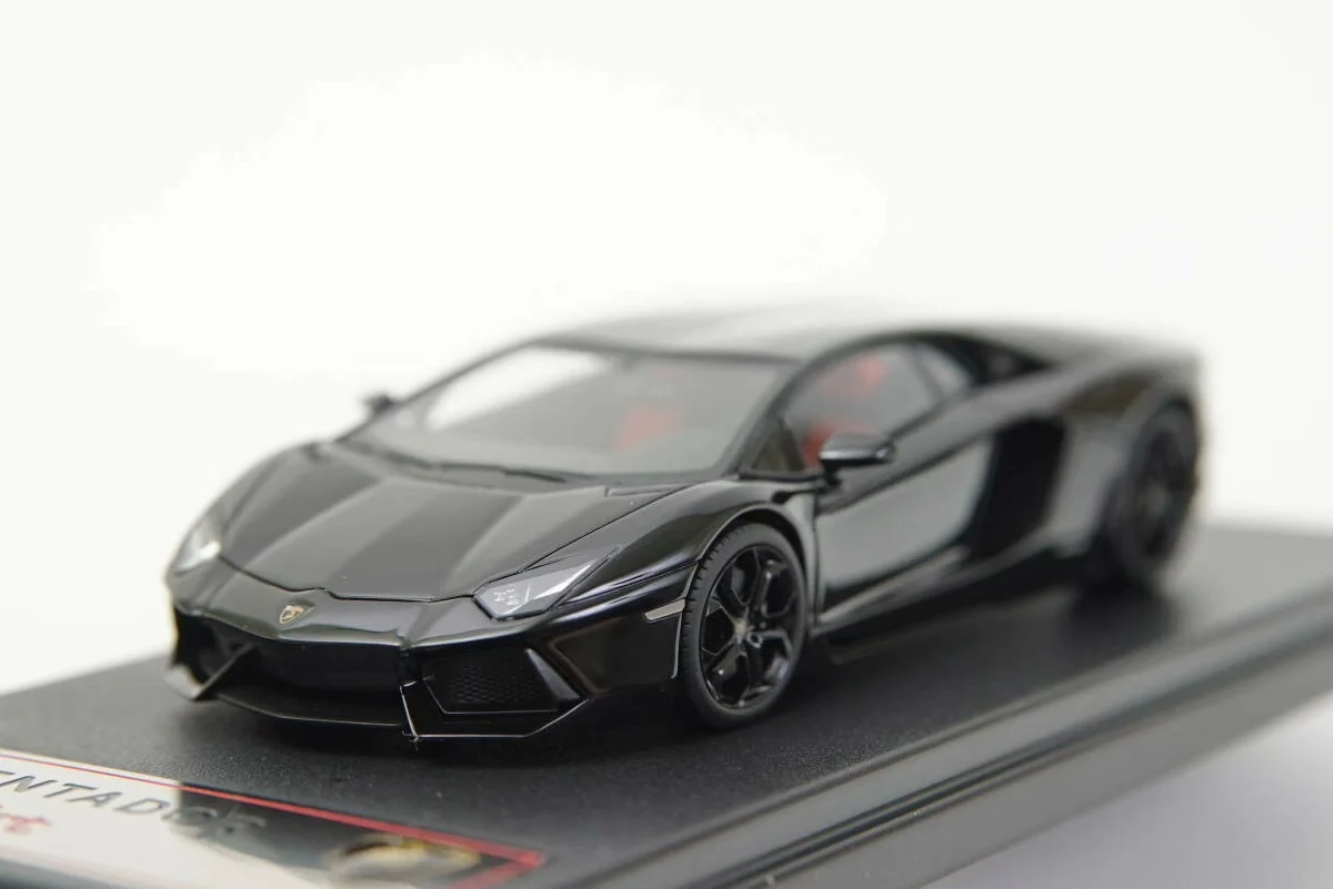 FA frontiart 1/43 Aventador LP700 Classic children's gift piece in black resin