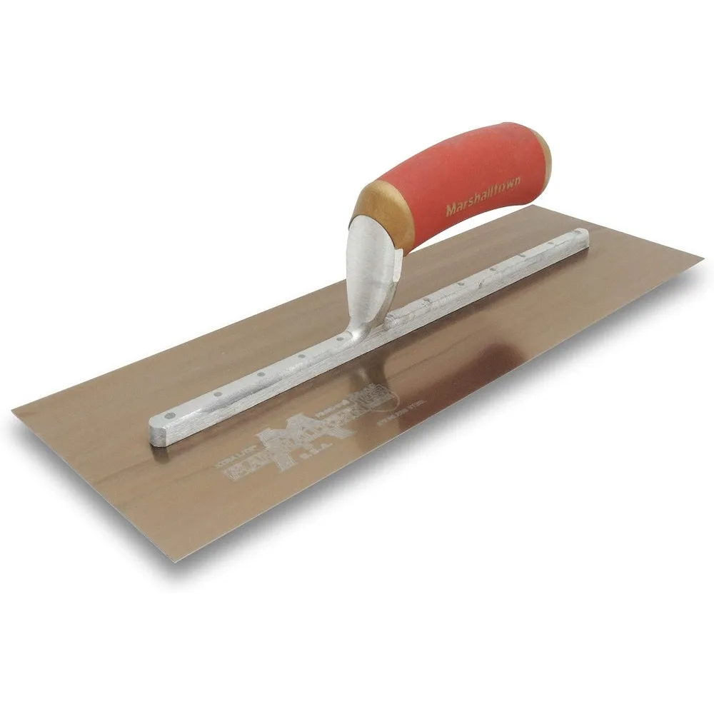 DuraFlex Finishing Trowel 9 3/4 Inch Mounting DuraSoft Handle Made in the USA Plaster and Drywall Finishing Tools