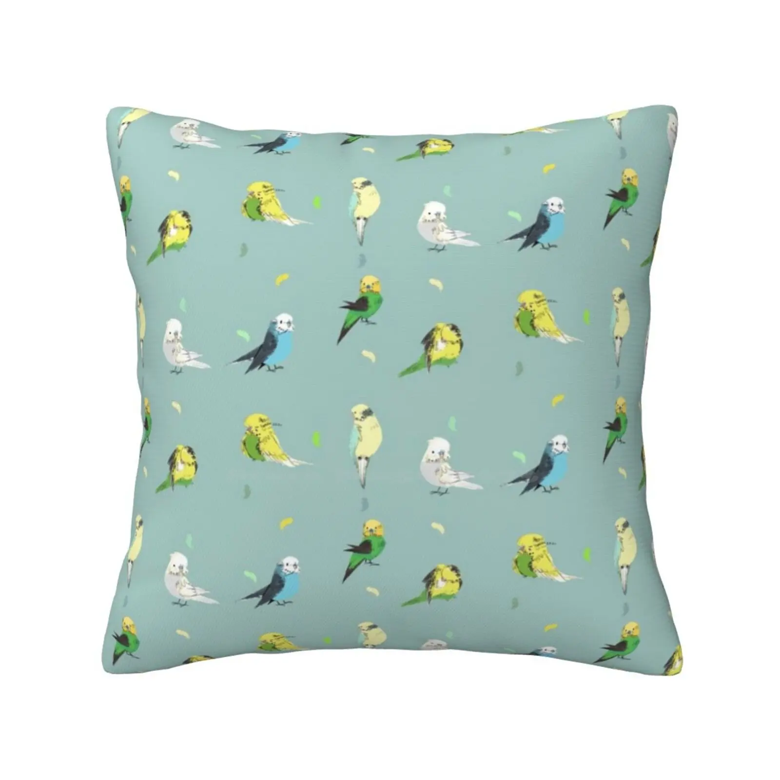 Peep Peep! Fashion Sofa Throw Pillow Cover Pillowcase Budgie Budgerigar Parakeet Bird Birb Chicken