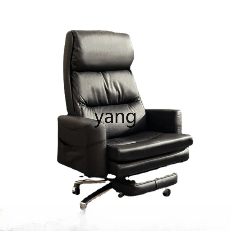 LTT Executive Reclinable ExecutivComputer Chair Office Chair Study Backrest Swivel Chair Home Ergonomic
