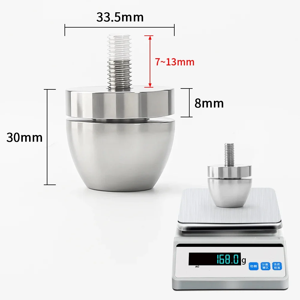 Audio-Lautsprecher verstärker Keramik perlen Chassis fe Stoßdämpfer Edelstahl Fuß polster Basis Nagel Isolation Spikes stehen