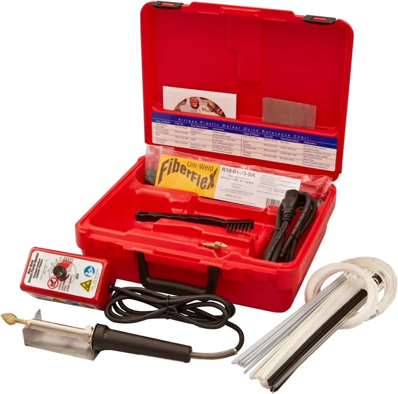 

5700HT Mini Weld Model 7 Airless Plastic Welder , Red,FAST SHIPPING