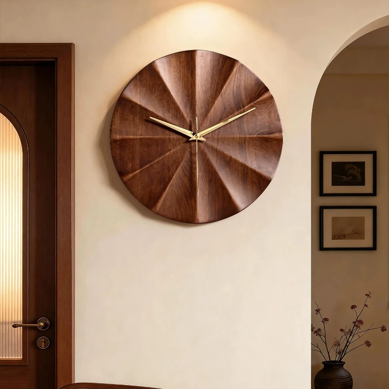 Vintage Luxury Wall Clocks Living Room Aesthetic Design Creative Wall Clocks Chinese Style Simple Reloj De Pared Home Decoration