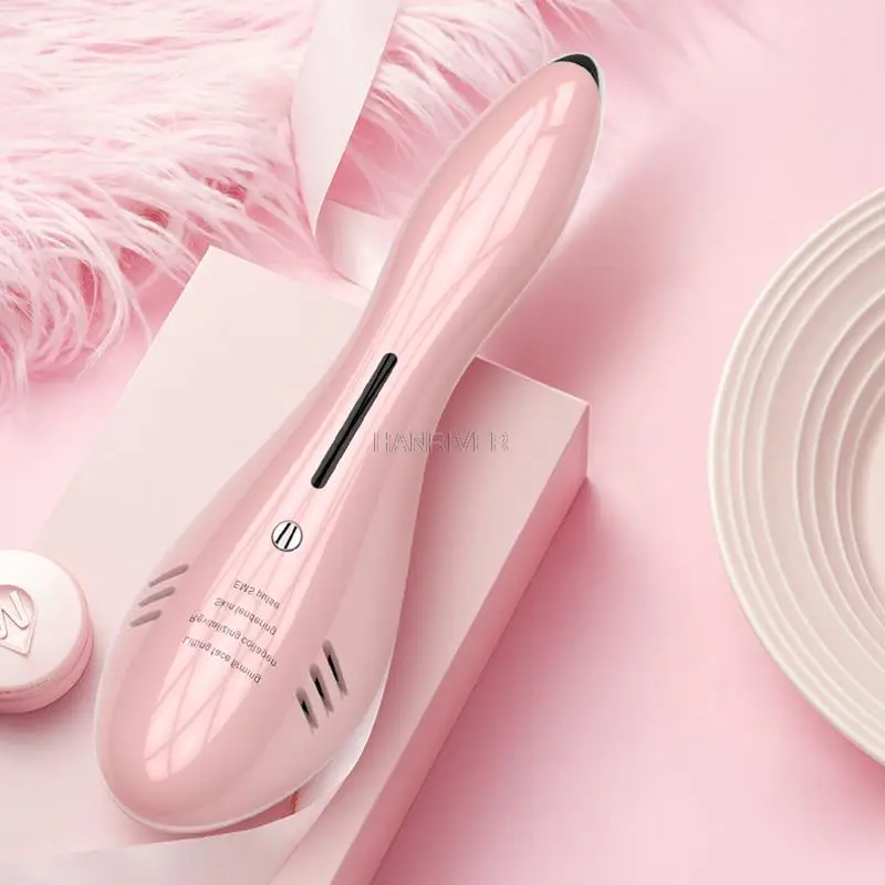 EMS LED Rimozione delle rughe Macchina per il lifting del viso caldo nel ghiaccio Massaggiatore facciale Dispositivo di bellezza a micro corrente Tenditore della pelle