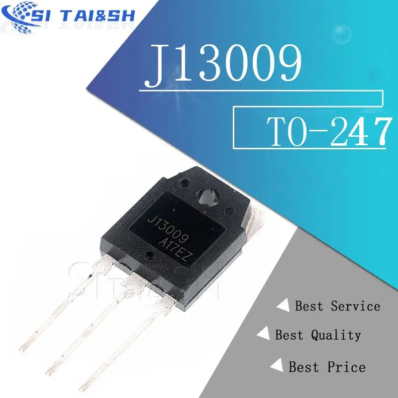 5pcs/lot FJP13009H2TU TO247 13009 J13009-2 FJP13009   TRANSISTOR NPN 400V 12A  NEW