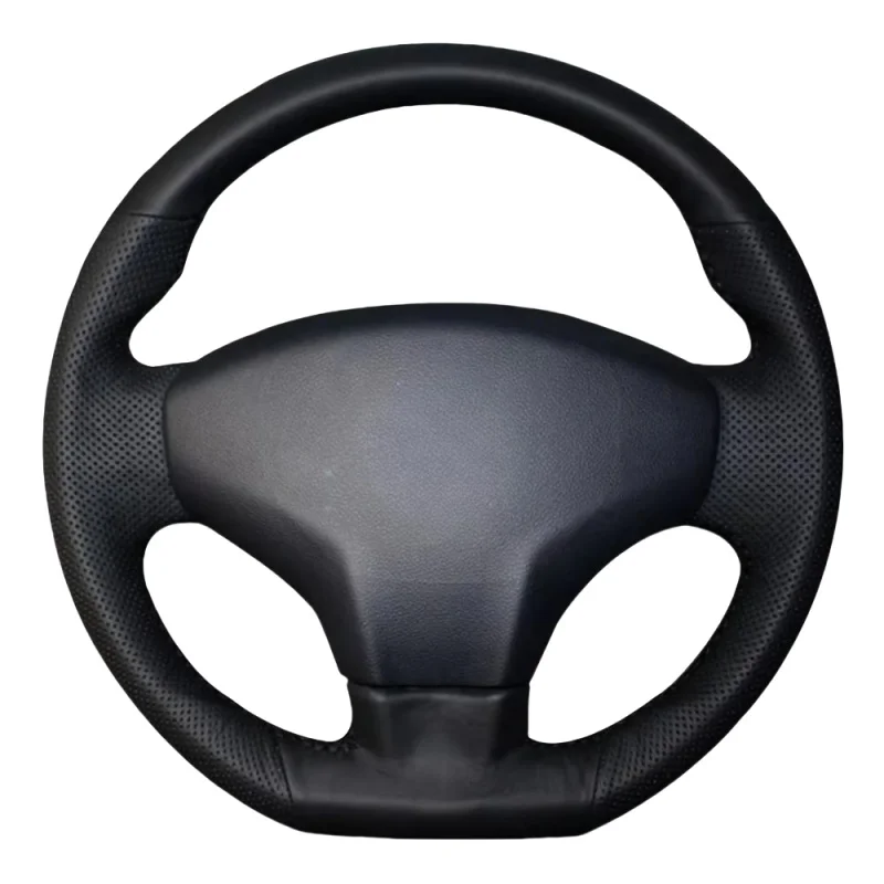 

Customize Microfiber Leather Steering Wheel Cover For Citroen Elysee C-Elysee 2014 New Elysee Peugeot 301 Car Accessories