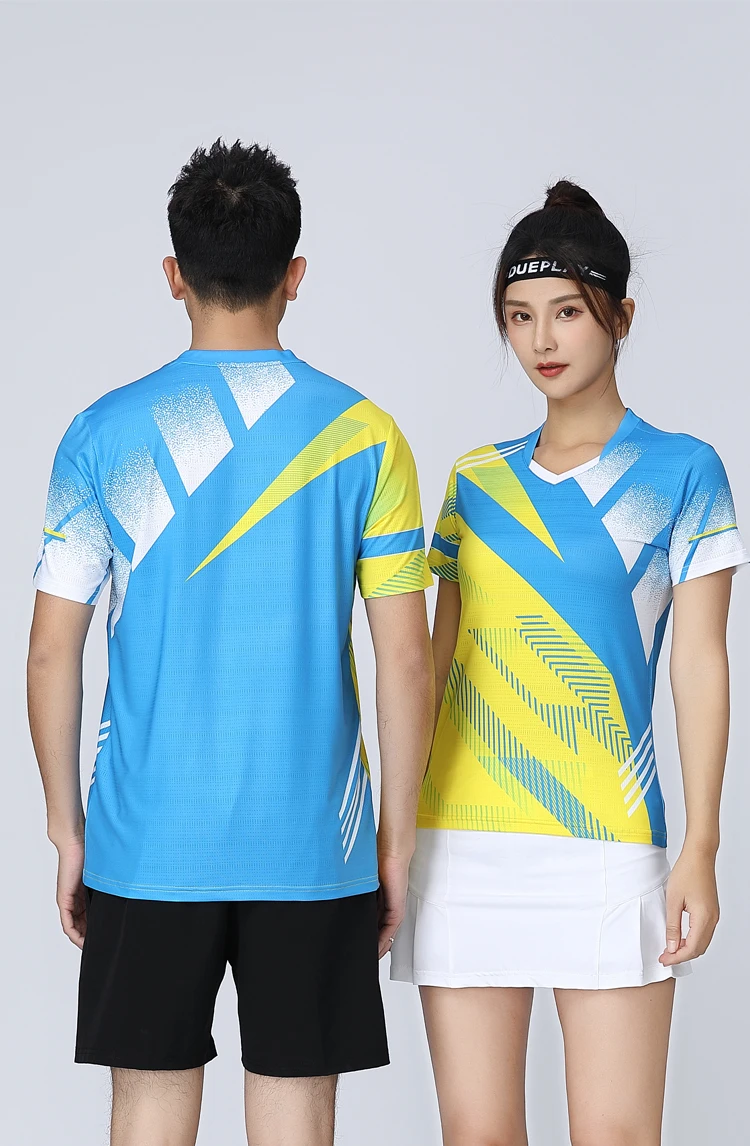 Badminton jerseys women\'s sports men\'s breathable team customized competition training clothes jerseys running fast drying shirt