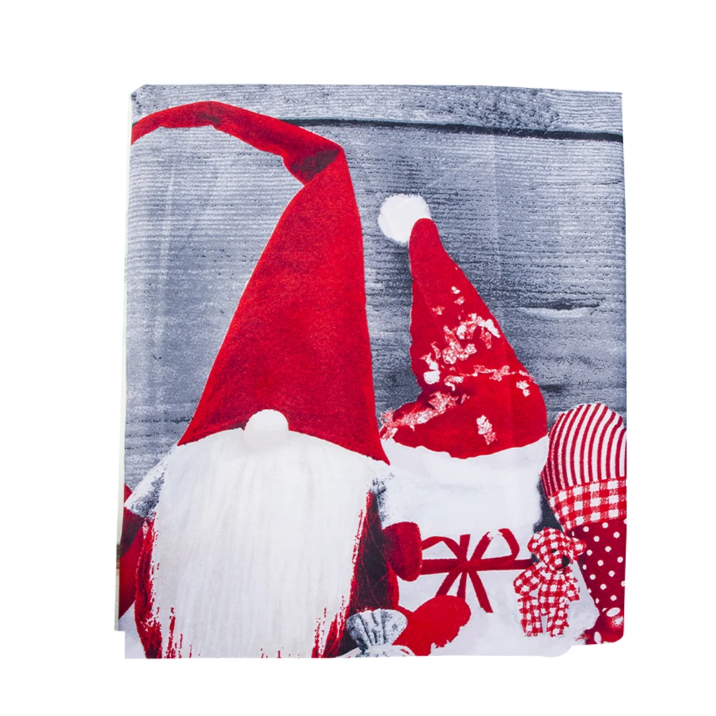 

150 X180cm Christmas Tablecloth Runner for Cloths Cartoon Printed Dining
