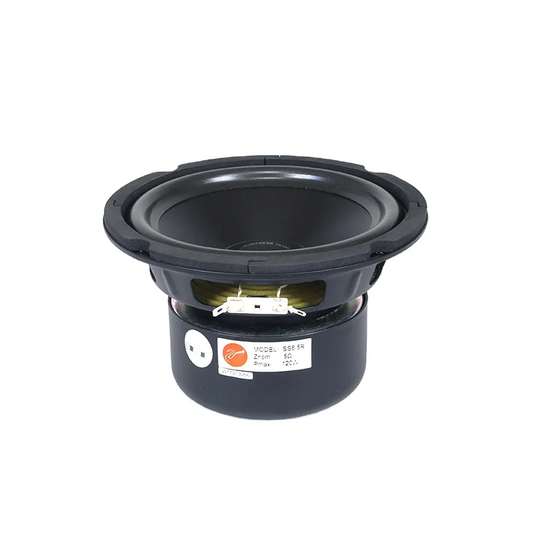 Unidad de altavoz de graves medio de 6,5 pulgadas, sistema de audio doméstico de graves de 60W, amplificador de sonido de música Hifi para fiebre de graves medios, 1 Uds.