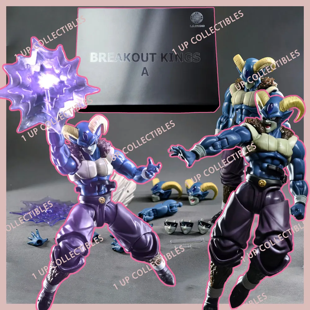 

L.S.Studio Dragon Ball Super Moro Action Figure Set Breakout Kings A B Anime Figures Collect Hobbies Figurine Model Toys Gifts