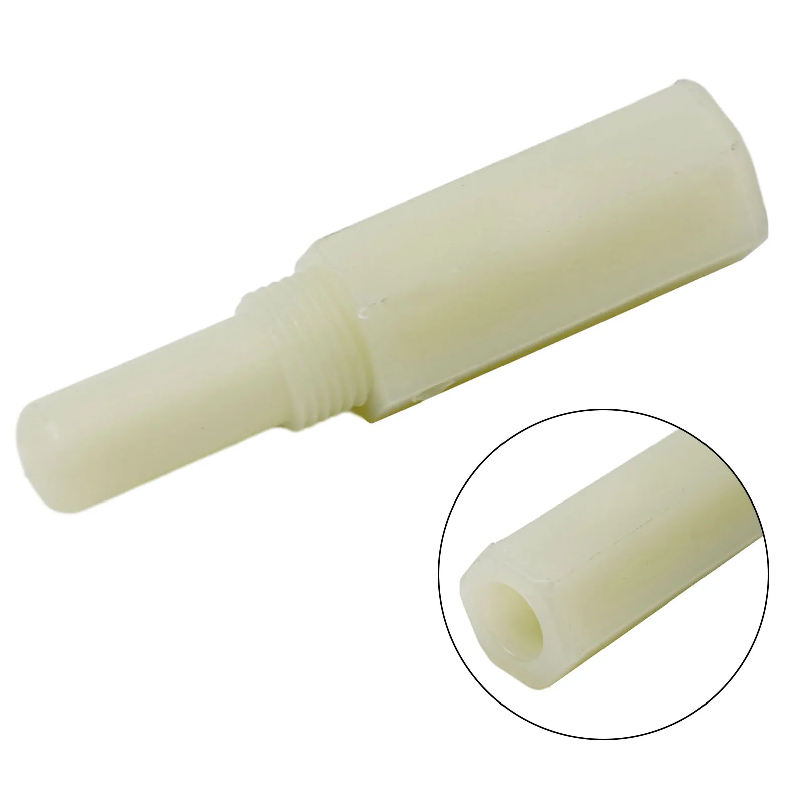 1pc piston stop part white accessory tool replacement spare part 13*72*10mm block plug, suitable for many types of chainsaw