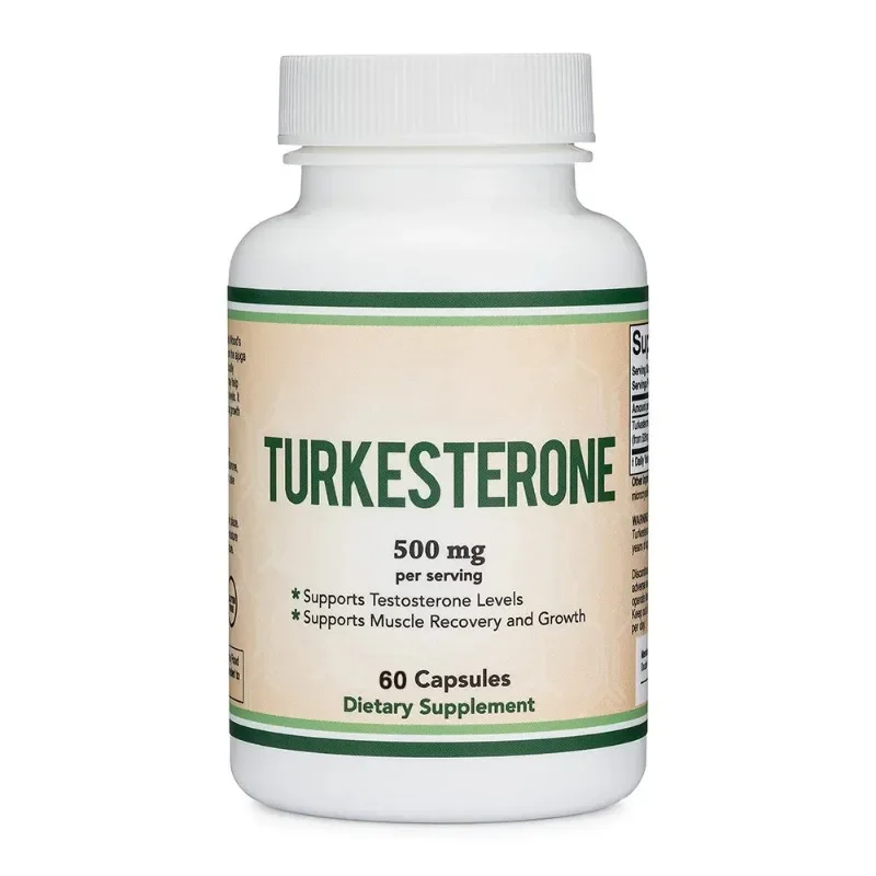 

60 Pills of 500mg Turkesterone Capsule Promotes Lipid Carbohydrate Metabolism To Support Muscle Recovery Growth Health Food