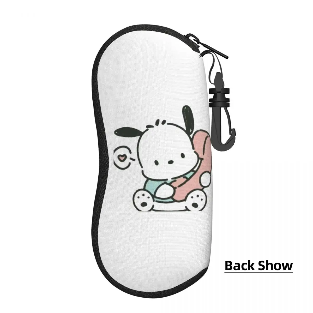 Custom Pochacco Shell Eyeglasses Protector Cases Cool Sunglass Case Glasses Pouch