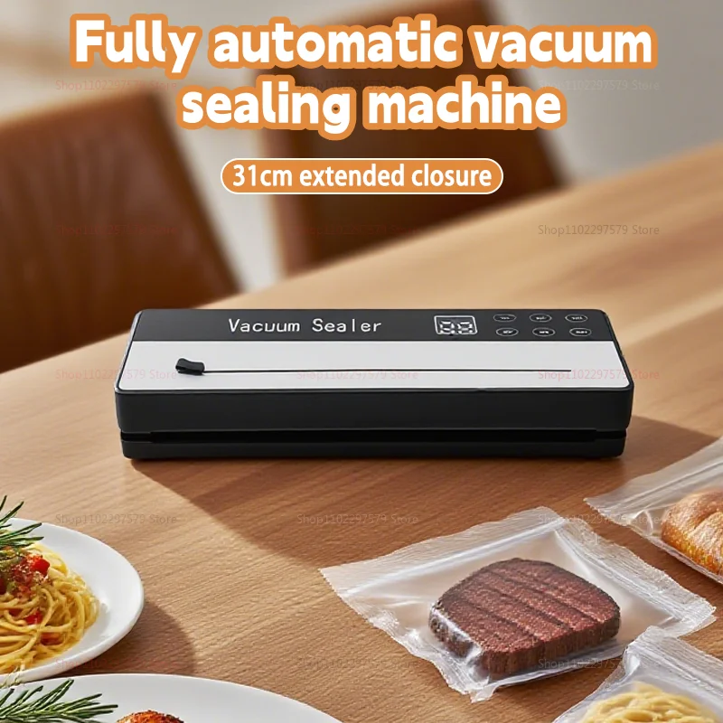 Vacuum Sealing Machine Strong Suction Food Saver Easy To Use Commercial Portable Sealing Equipment For Fresh Preservation