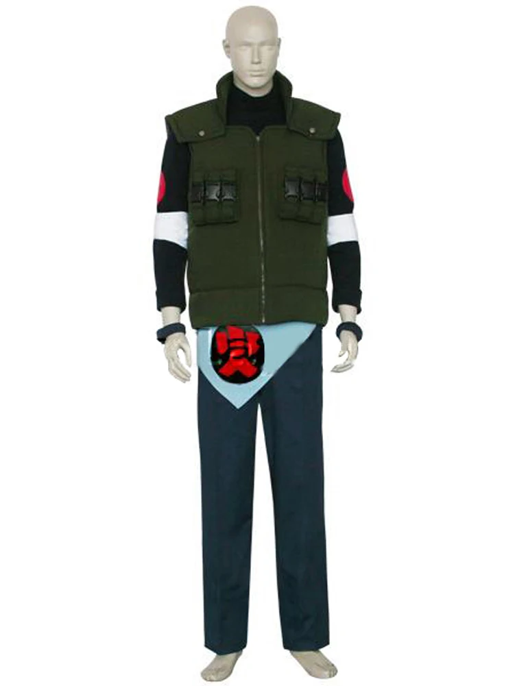 

Sarutobi Asuma Cosplay Costume Custom Made Any Size for Unisex