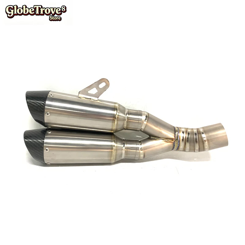 2013-2015 Exhaust Full System for Ducati X-Daviel slip on Ducati X-Daviel  Exhaust Mid Link Muffler Pipe