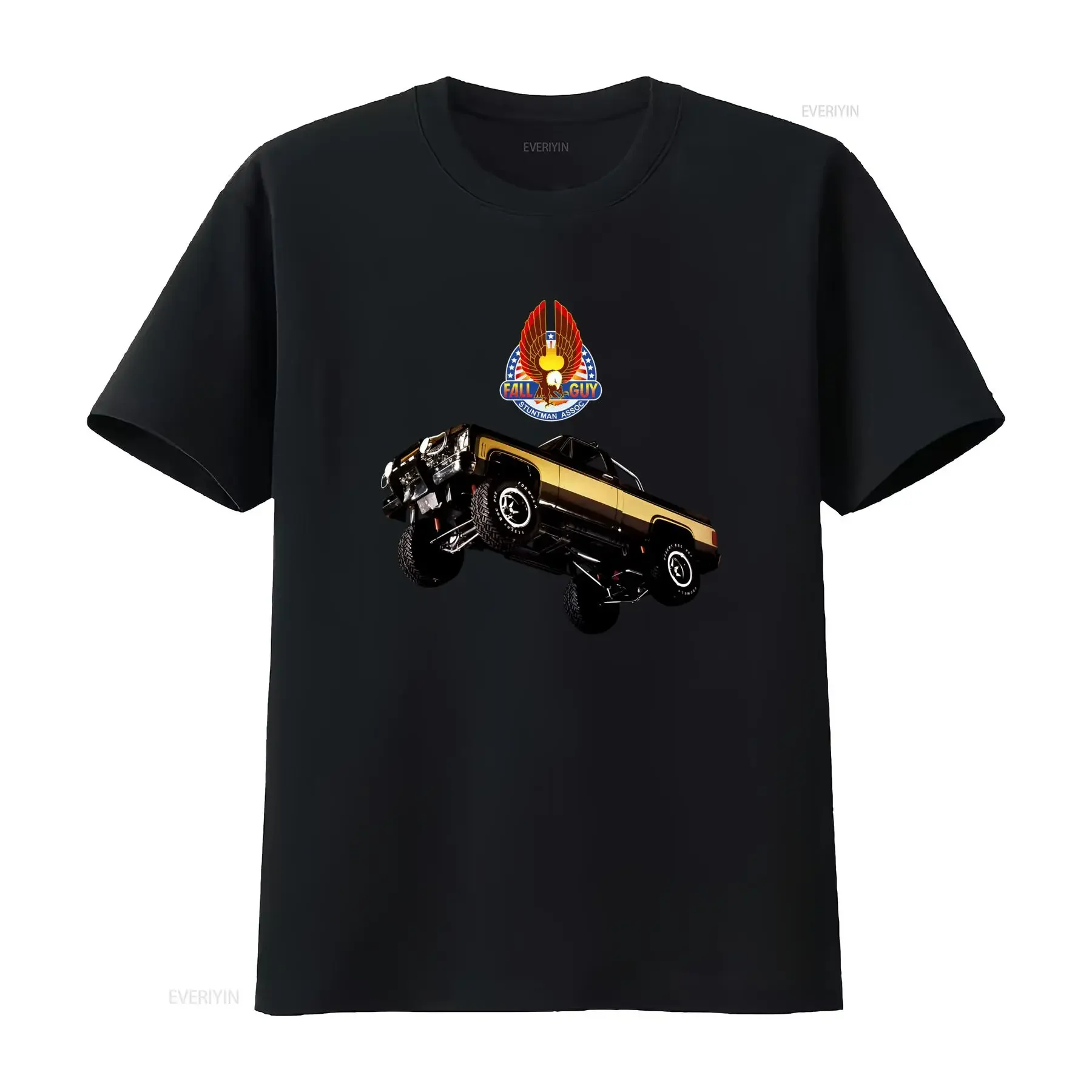 Fall Guy Truck Stuntman Association Tv Series T Shirt For  vintage Washed Comfortable designer clothes graphic homme Slightly