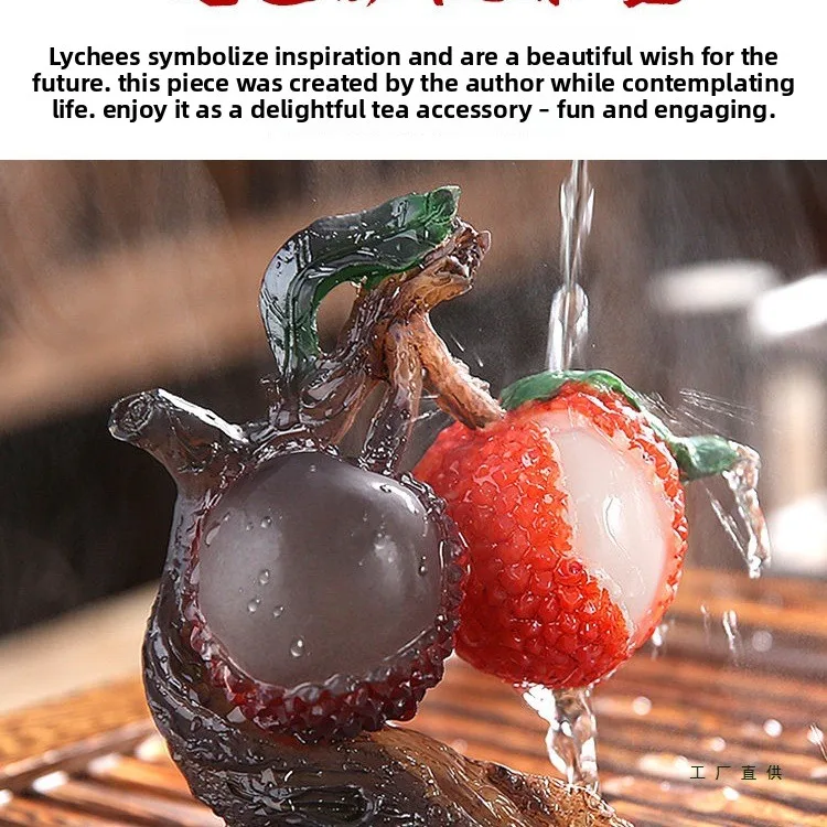 Color-changing tea pet ornaments can be used as tea tray toys and high-end decorations