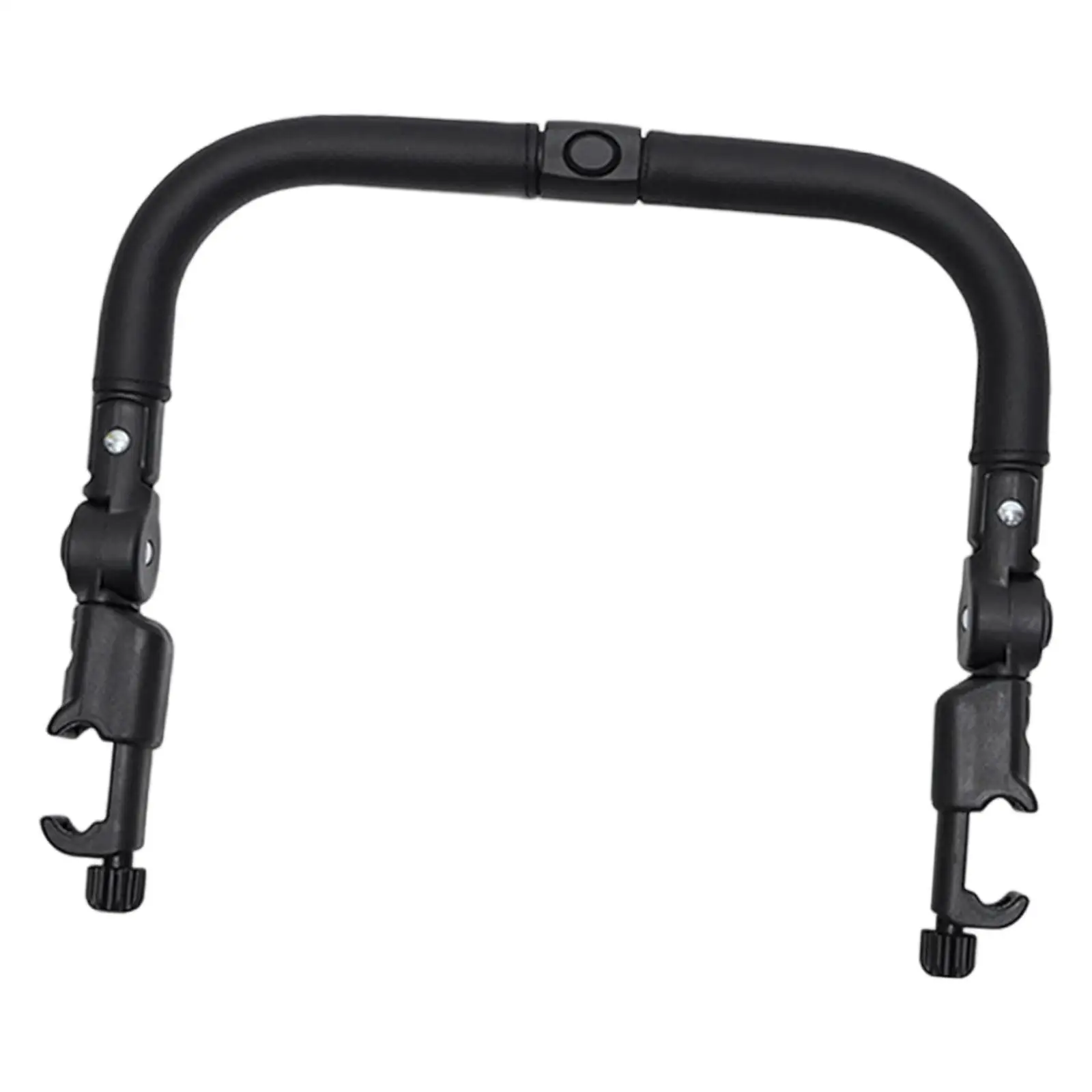 Universal Baby Stroller Armrest Handlebar Crossbar Soft PU Cushion Safety Bar for Infant Comfort and Protection