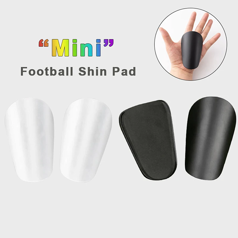 1 Pairs Mini Soccer Shin Guards Straight Inserts Sport Lightweight Shin Pads Shock Absorbing Football Training Leg Guards