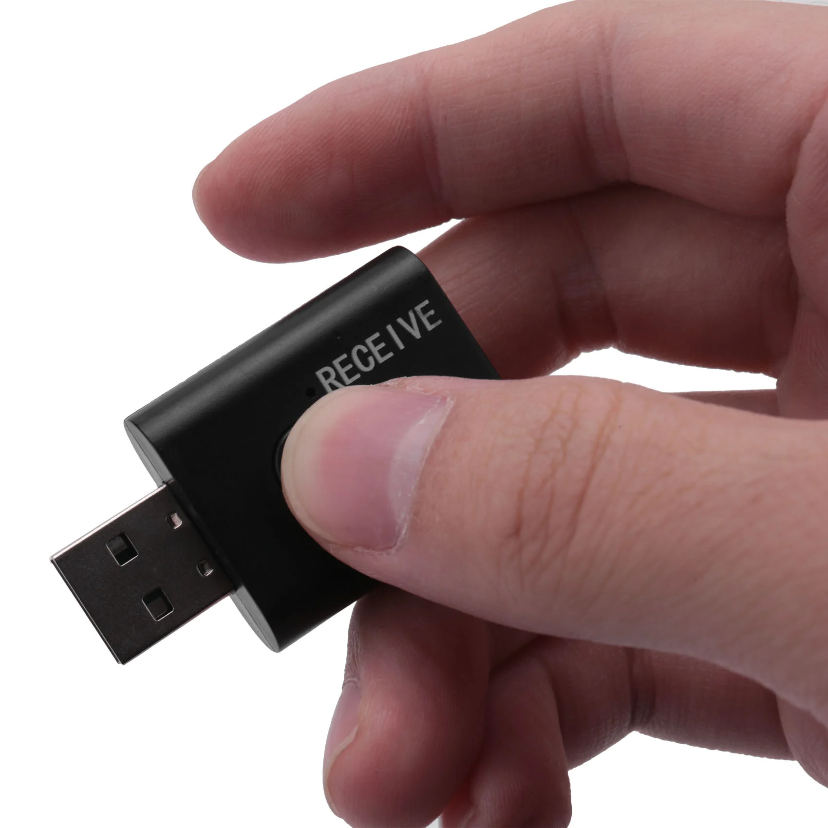 AS95-Mini سماعة لاسلكية تعمل بالبلوتوث استقبال محول 5.0 جهاز إرسال ستيريو ستيريو دونغل Aux USB 3.5 مللي متر لأجهزة الكمبيوتر المحمول التلفزيون