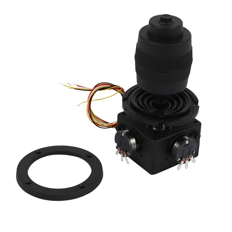 2 × ملحقات زر عصا التحكم الإلكترونية ذات 4 محاور لوحدة تحكم JH-D400B-M4 10K 4D مع سلك للصناعة