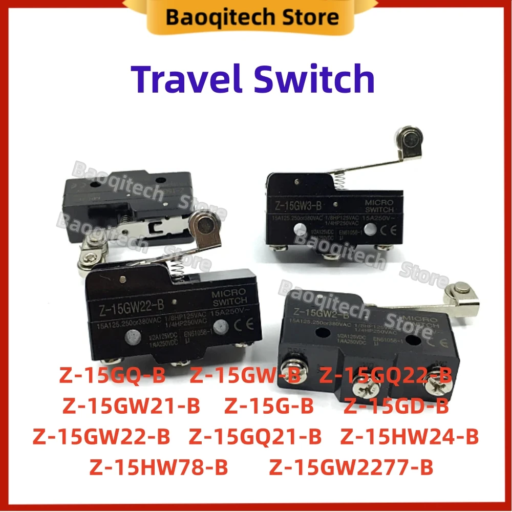 Travel Switch Limit Switch Microswitch Lxw Z-15GQ-B Z-15GW22-B  Z-15GQ-B Z-15GQ22-B Z-15HW78-B Z-15GW21-B Z-15GW-B