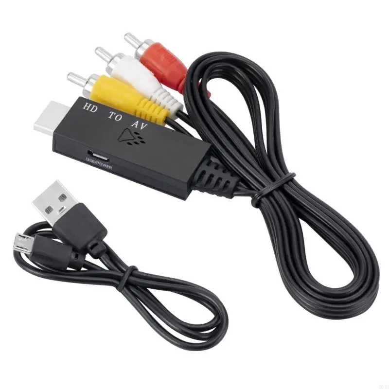 LX0B Compatível com para Adaptador RCA Conectores porta compatíveis com 1M/3,2ft